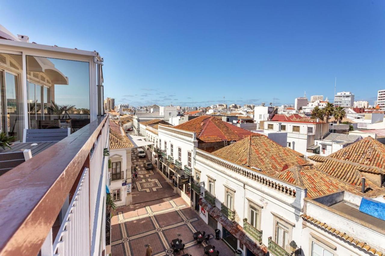Ferienwohnung Marina Penthouse Faro Center Exterior foto