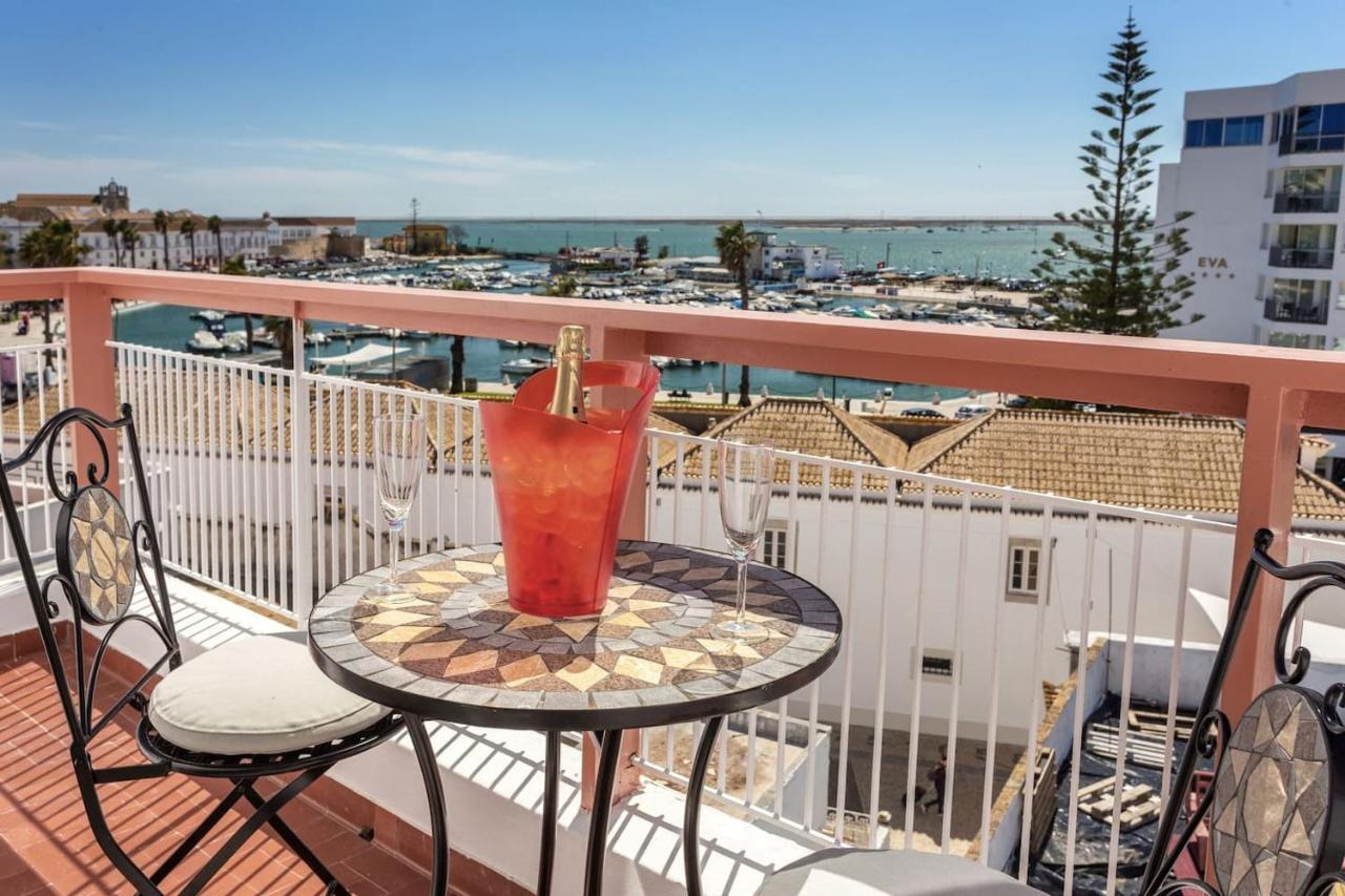 Ferienwohnung Marina Penthouse Faro Center Exterior foto